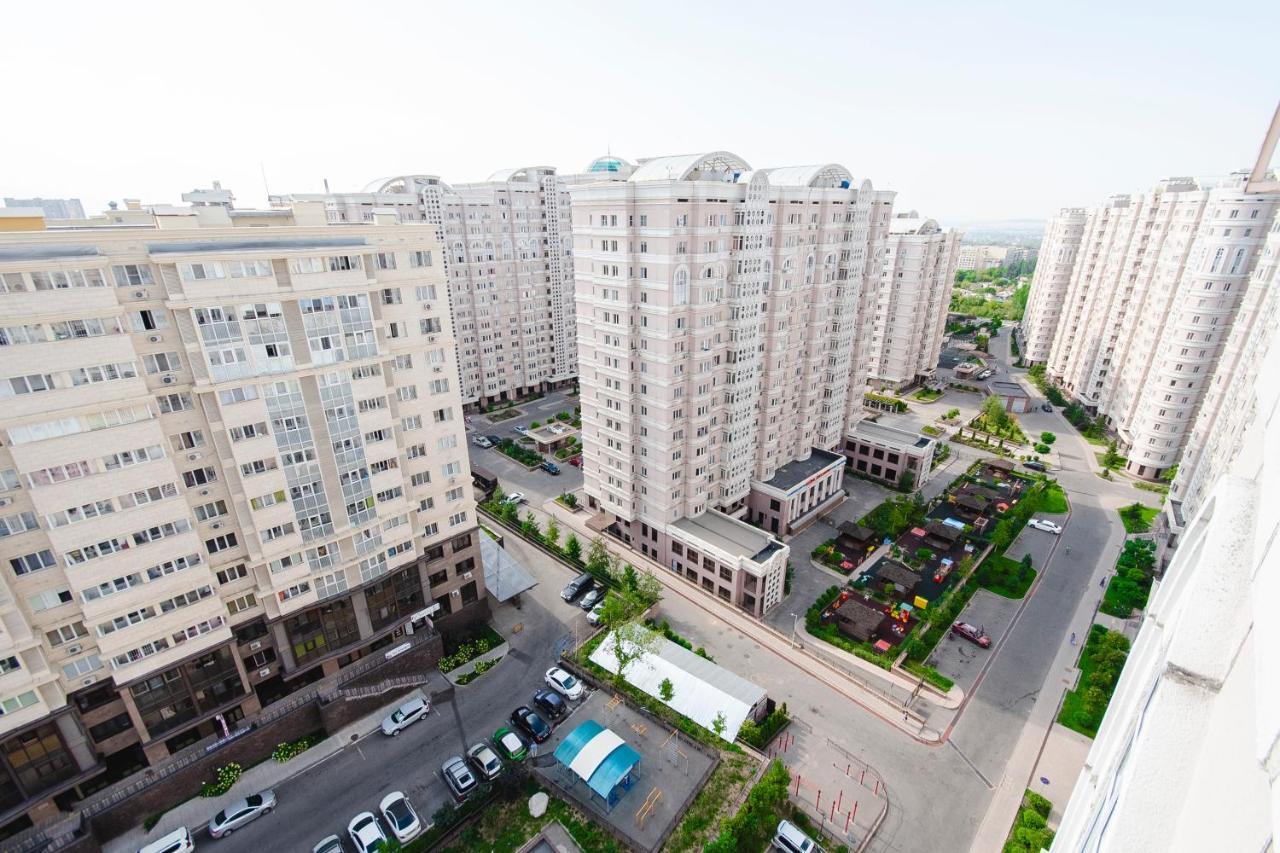 Razmestim В Жк Шахристан На 15 Этаже Almaty Exterior photo